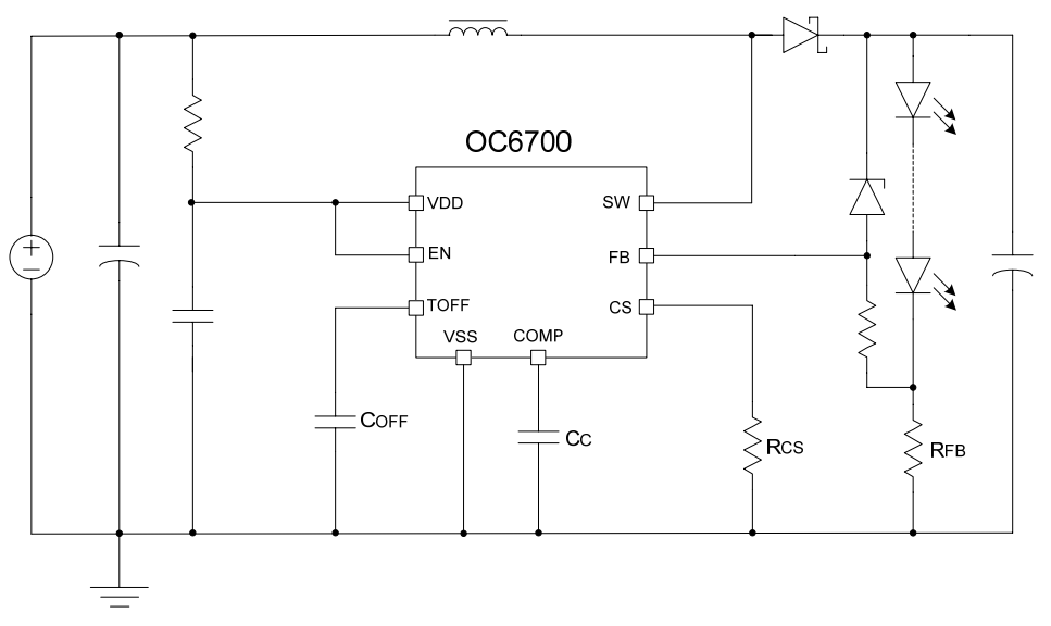 LED DRIVER DC-DC升壓恒流系列